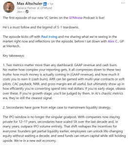 VC 01: Inside the New Exit Economy: IPOs, Secondaries & AI with Meritech’s Alex Clayton